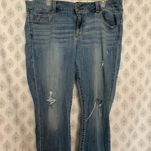 American eagle crop jeans